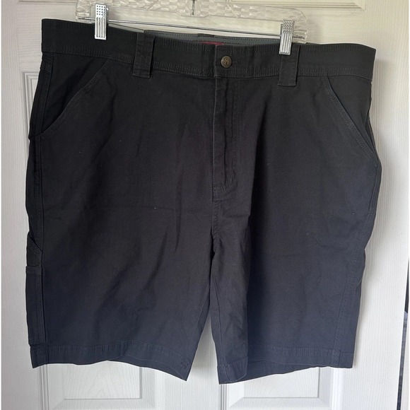 Coleman Men's Classic Comfort Fit Midweight Utility Short Stretch Gray 40" W BxU - Picture 1 of 5